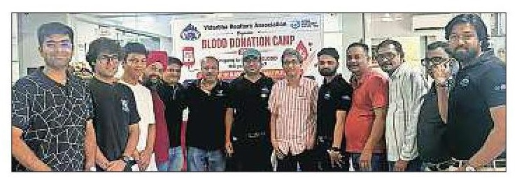 VRA conducts blood donation camp