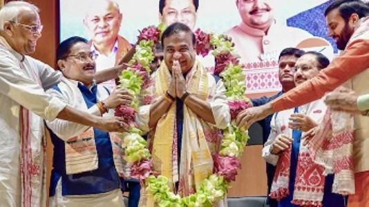 Stage set for Himanta to take oath as Assam CM for second term