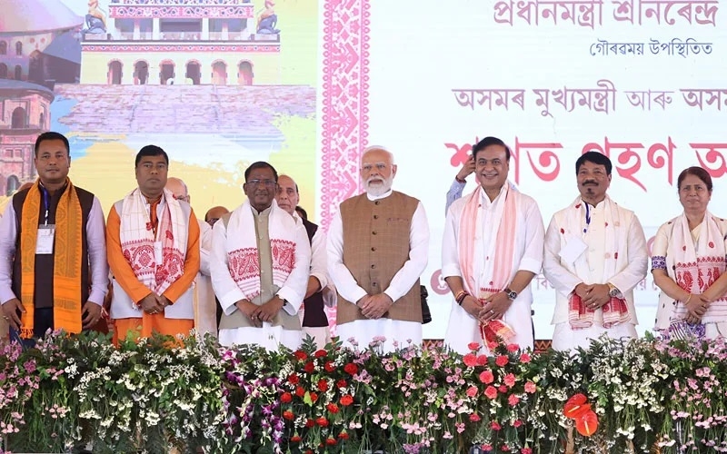 Himanta takes oath for 2nd term