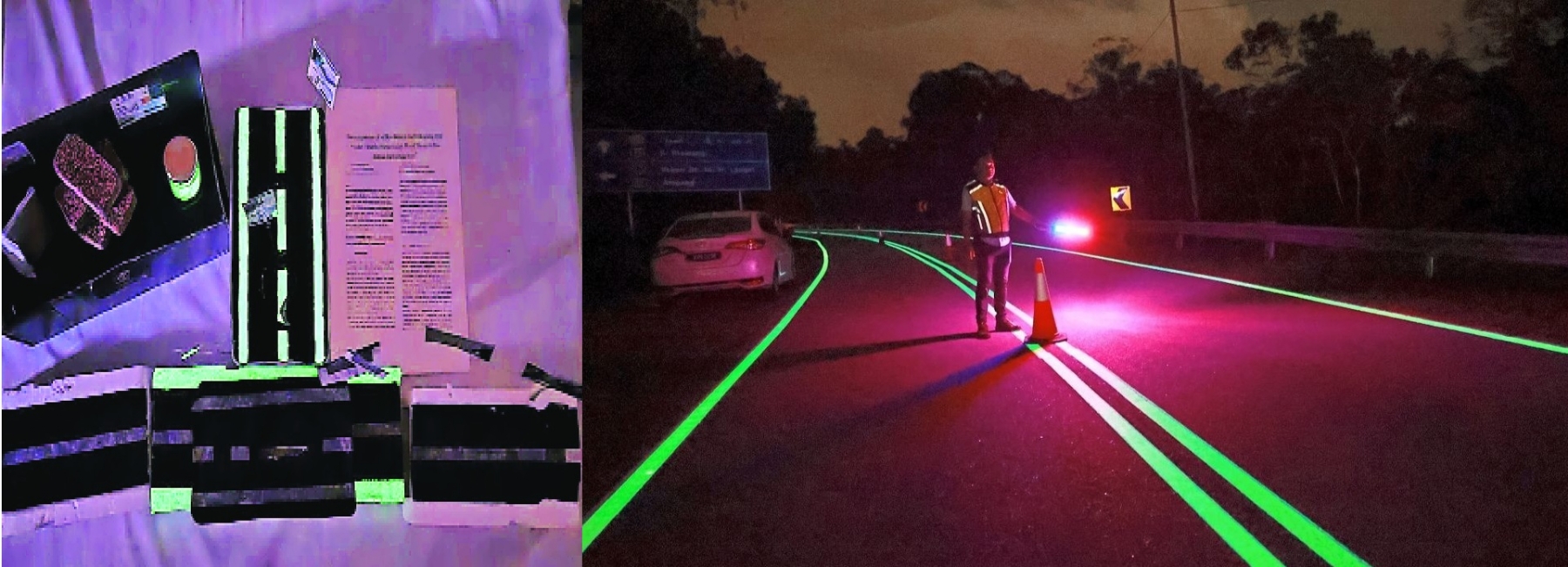 Young innovators develop glow-based 