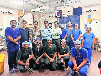 GMCH doctors perform rare procedure on 