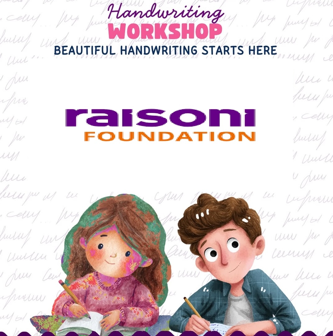 Raisoni Foundation to conduct Handwriting Workshop on 16th