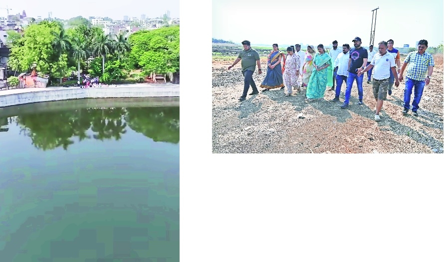 Rejuvenated Naik lake