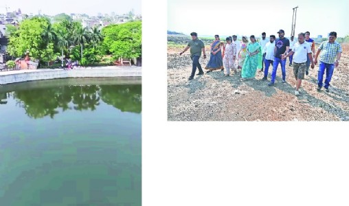 Naik Talao revitalised as sewage inflow blocked; Mayor orders walking tracks