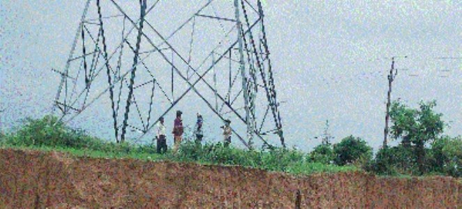 Illegal excavation near EHV transmission towers raises concern