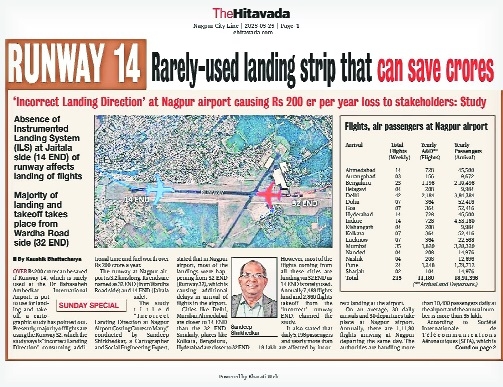 CASH-LANDING Runway 14 operational set to save crores