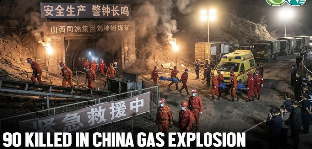 90 killed in coal mine gas explosion in China
