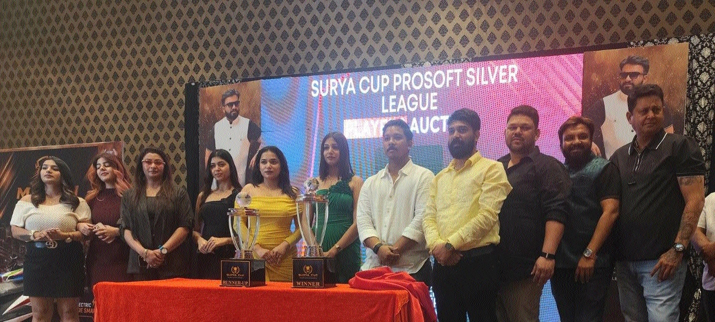 Auction held for Surya Cup Cricket Silver League 
