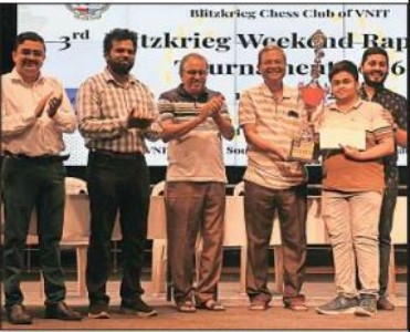 Ayush wins rapid chess