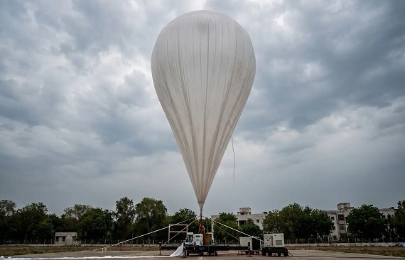 Indias first indigenous super-pressure balloon launched