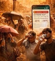 Alarming scenario of heat