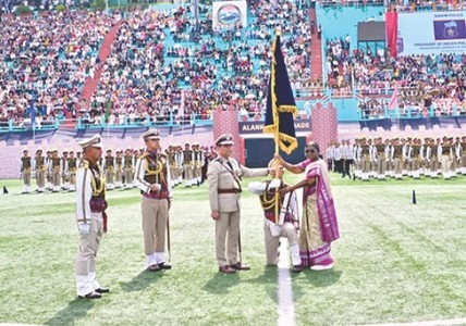 President’s Police Colour conferred on Sikkim Police