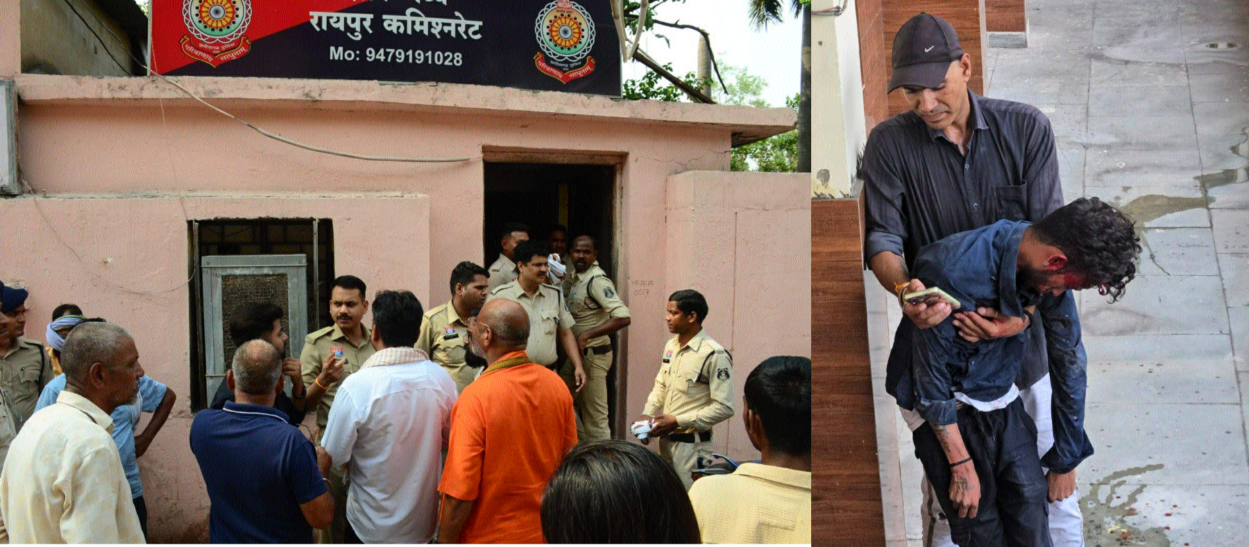 Dispute inside Raipur Court