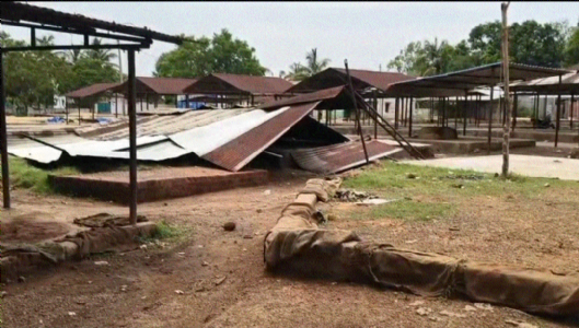 Unseasonal rain, violent storm cause widespread damage
