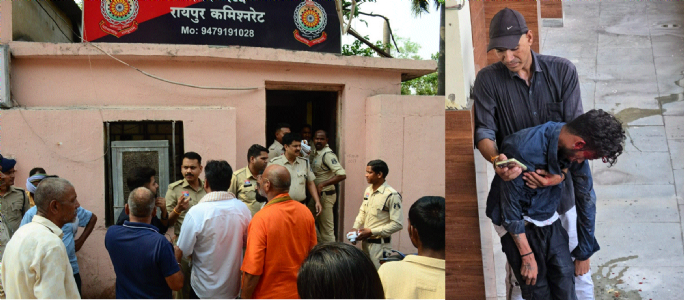 Dispute inside Raipur Court premises; 1 injured, 1 detained