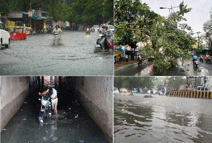Rains bring relief from heat
