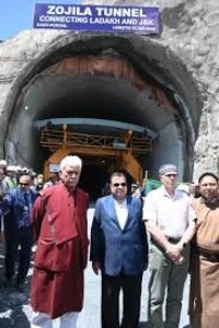‘Breakthrough’ in Zojila tunnel, World’s longest single-tube bi-directional bypass