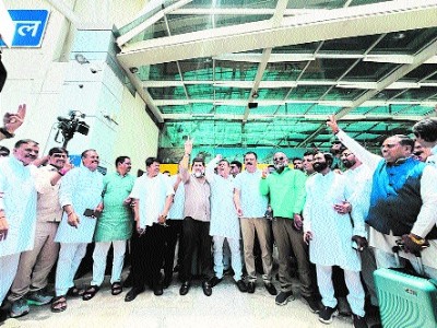 Congress candidate Natarajan’s nomination cancelled, Flight of MP Congress MLAs returns, Congress may move SC