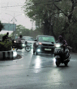 State sees intense squalls, rainfall, sharp temperature drop of 6.9°C