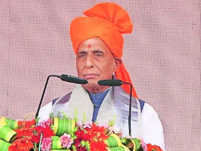 Nothing is greater than self-respect of country and its people: Rajnath