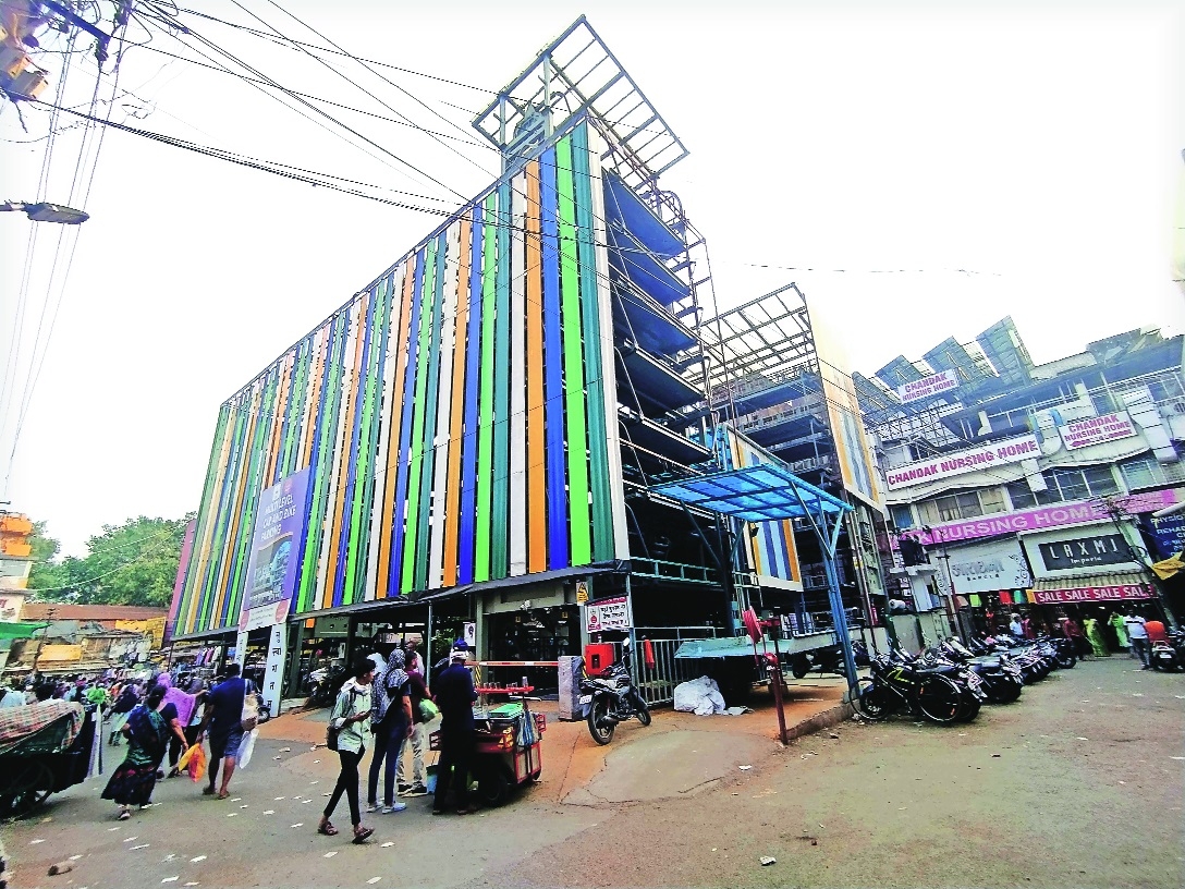 Parking crisis in Nagpur Multi-level parking capacity