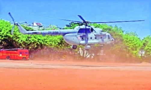 Army helicopter to transport question papers to Tirunelveli