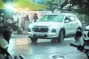 Heavy pre monsoon showers