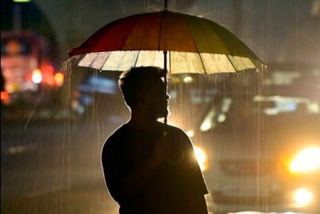 Brief showers bring relief to residents