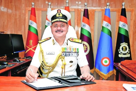 Vice Admiral McCarty takes charge as chief of the ANC