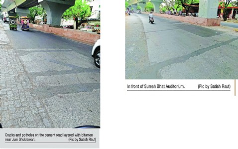 OLD HABITS DIE HARD Multi-crore cement roads get ‘tarred’ with same old brush