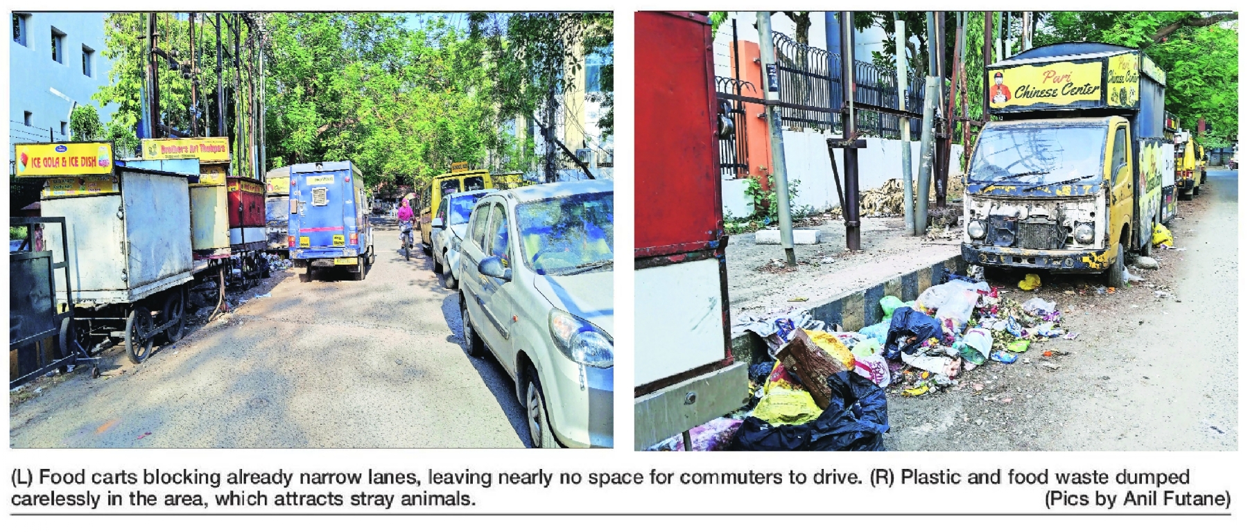 Pathetic state of affairs in IT Park lanes