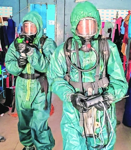 7 women killed in ammo