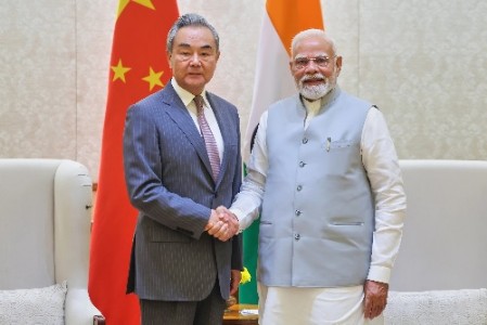 Wang Yi meets PM Modi, calls for deeper India-China cooperation