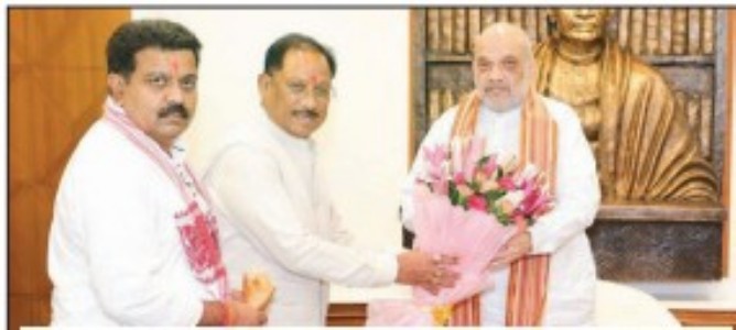 CM Sai seeks All IndiaInstitute of Ayurvedafor Chhattisgarh