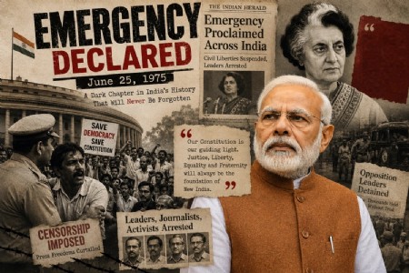 Never forgive, never forget: PM Modi on 51st anniversary of Emergency