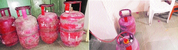 Domestic cylinders being used instead of commercial ones at District Hospital 