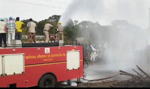 Thousands of Adivasis breach barricades, storm Collectorate during massive stir