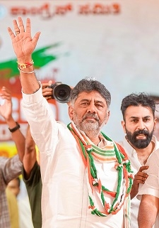 Shivakumar takes