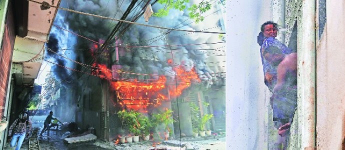 21 killed, many injured in hotel fire in Delhi, 11foreigners among dead