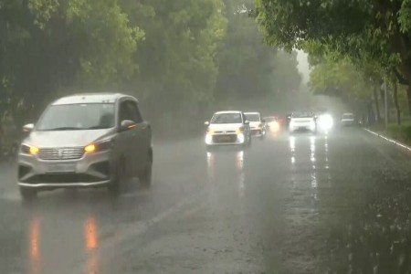 After intense Heat, Rain... Relief