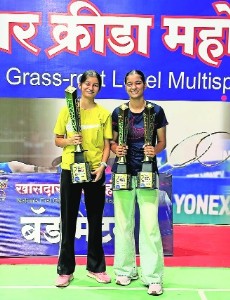 Kaishalwar sisters shine in badminton