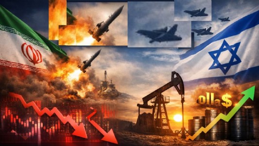 Oil prices surge as Iran conflict flares; global stocks skid