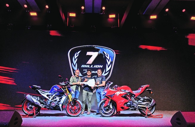TVS Apache launches 