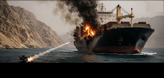 US attacks Iranover ship beinghit in Hormuz
