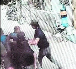 Businessman stabbed