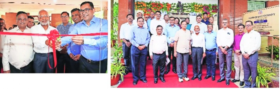 Plasto-sponsored e-Library opens at RBU
