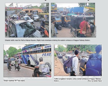 Traffic woes threaten city’s world class rly stn dream
