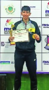 Shuttler Rutva bags State title