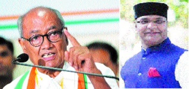 Internal turmoil within State Congress continues..., ...Jitu Patwari versus Digvijaya Singh hit the headlines
