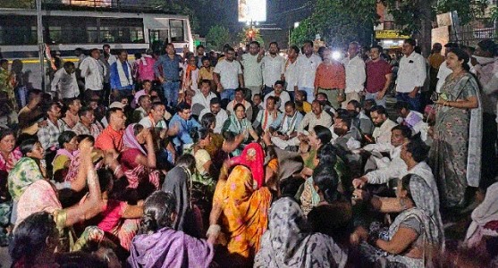 Nakti demolition drive: Villagers stage protest at Collectorate